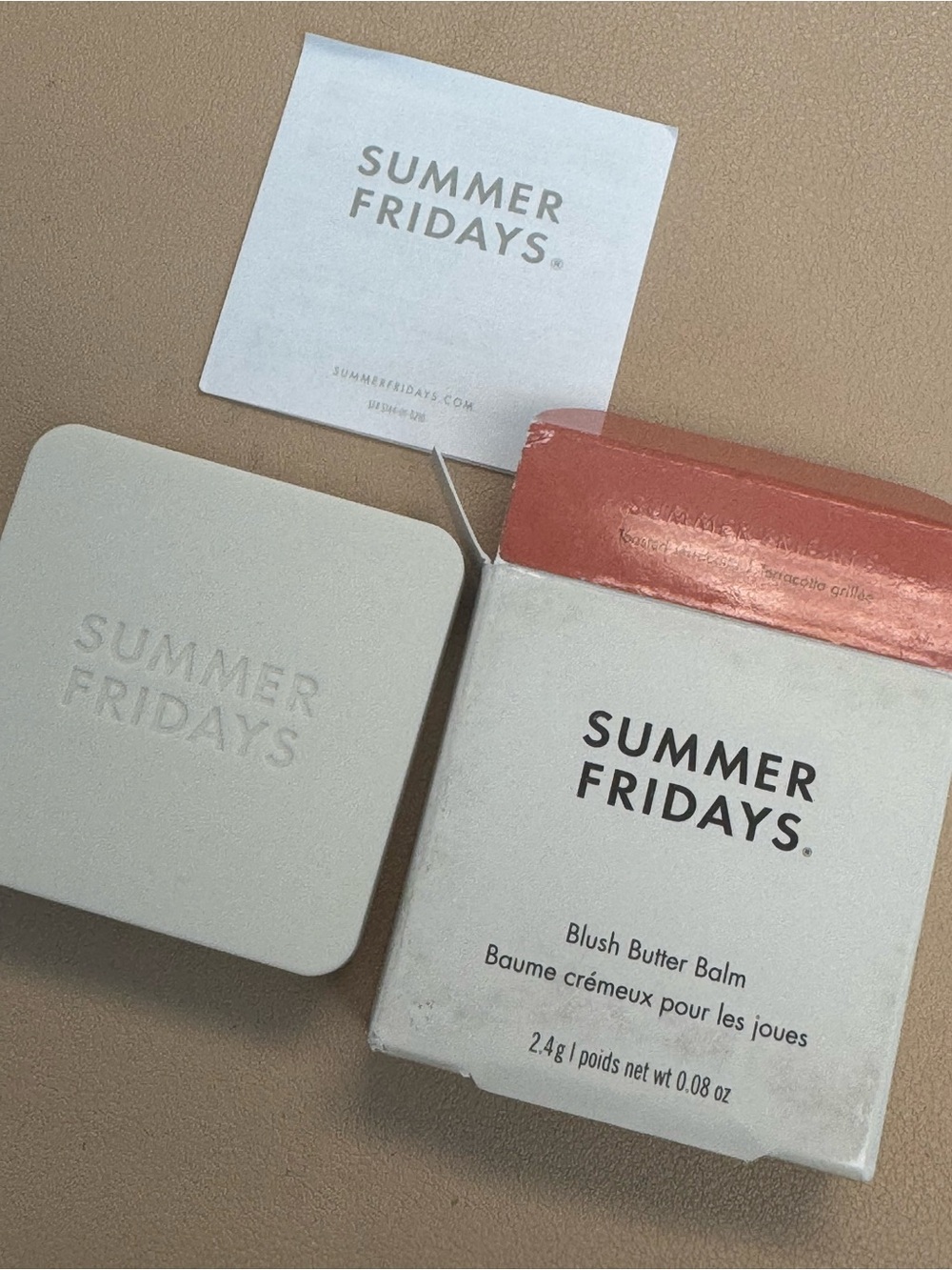 Summer Fridays Cream Blush Balm — Warm Peach - Picture 2 of 3